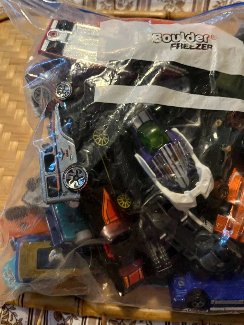 Hot wheel mystery bag